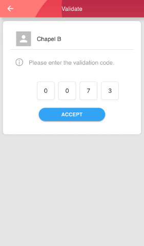 Chapel Square Parking Validation Screenshot 4