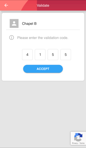 Chapel Square Parking Validation Screenshot 4